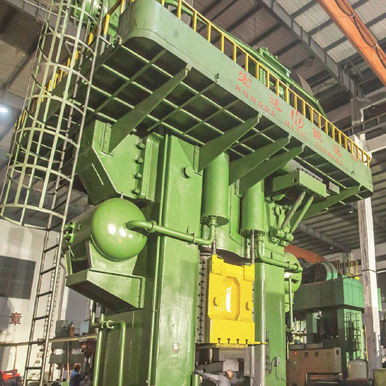 What are the advantages of a double-disc friction press in the production of metal structures?